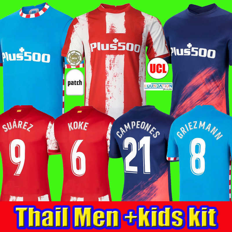 21 22 Madrid Soccer Jerseys SUAREZ GRIEZMANN JOÃO FÉLIX 2021 2022 Atletico . Llorente CORREA KOKE Camisetas de fútbol LEMAR CARRASCO men, Gray
21 22 Madrid Soccer Jerseys SUAREZ GRIEZMANN JOÃO FÉLIX 2021 2022 Atletico . Llorente CORREA KOKE Camisetas de fútbol LEMAR CARRASCO men, Gray