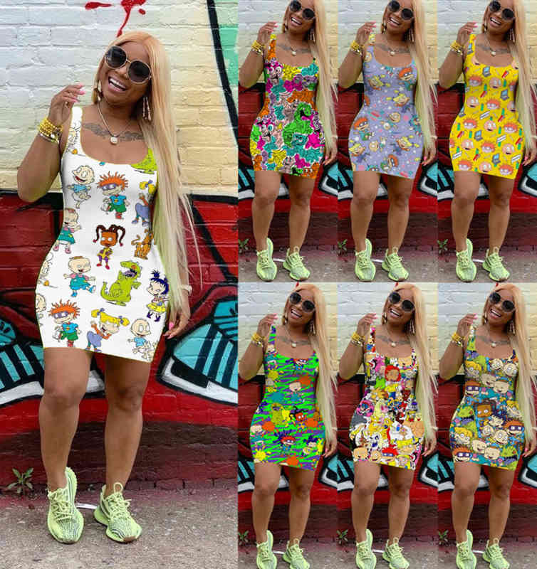 Casual Dresses Fashion Women Sleeveless Summer Designer Mini Skirt One Piece High Quality Clubwear Cardigan 8893-1 2QU9, Mix or remark colors
Casual Dresses Fashion Women Sleeveless Summer Designer Mini Skirt One Piece High Quality Clubwear Cardigan 8893-1 2QU9, Mix or remark colors