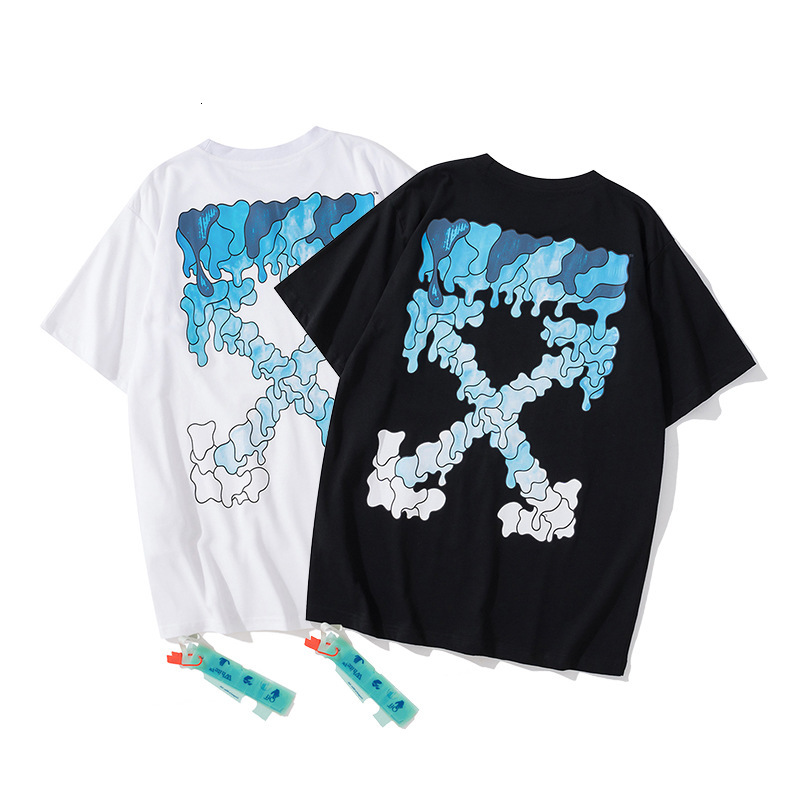 Men's T-shirt Designer Summer and 21ss Spring New Dissoing Water Drop Splash Printing Short Sleeve Ow Unisex, White;black
Men's T-shirt Designer Summer and 21ss Spring New Dissoing Water Drop Splash Printing Short Sleeve Ow Unisex, White;black