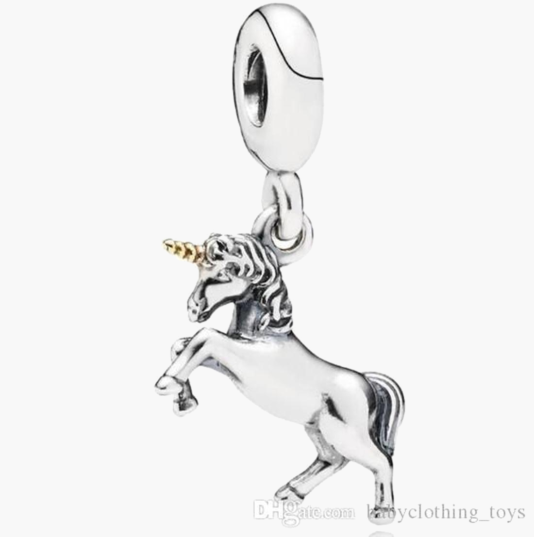 Fine jewelry Authentic 925 Sterling Silver Bead Fit Pandora Charm Bracelets Unicorn Horse Dangle Charms Pendant Safety Chain Pendant DIY beads, Black
Fine jewelry Authentic 925 Sterling Silver Bead Fit Pandora Charm Bracelets Unicorn Horse Dangle Charms Pendant Safety Chain Pendant DIY beads, Black