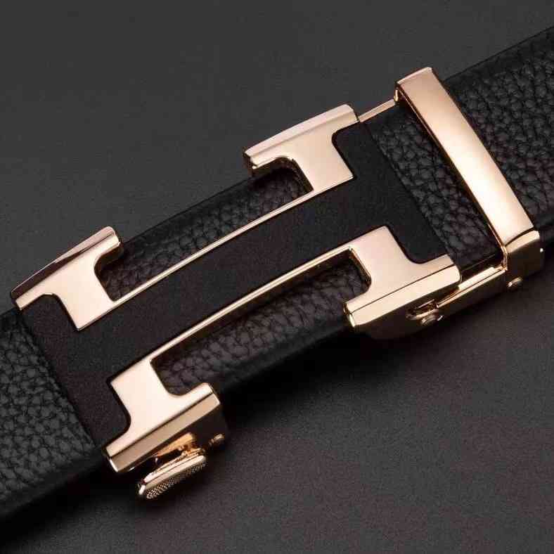 Factory Outlet Brand Belts Belt men's leather automatic buckle trouser belt youth versatile pure h-buckle tren, Black;brown
Factory Outlet Brand Belts Belt men's leather automatic buckle trouser belt youth versatile pure h-buckle tren, Black;brown