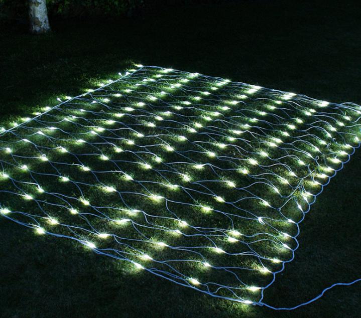 2021 LED Christmas Wedding party lights outdoor waterproof Net String Lights 2m*3m 4m*6m garland wedding decoration fairy Lights
