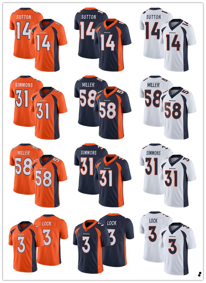 Men women Youth Denver''Broncos''jersey 58 Von Miller 3 Russell Wilson 14 Courtland Sutton 31 Justin Simmons 66 Dalton R, Black;red
Men women Youth Denver''Broncos''jersey 58 Von Miller 3 Russell Wilson 14 Courtland Sutton 31 Justin Simmons 66 Dalton R, Black;red