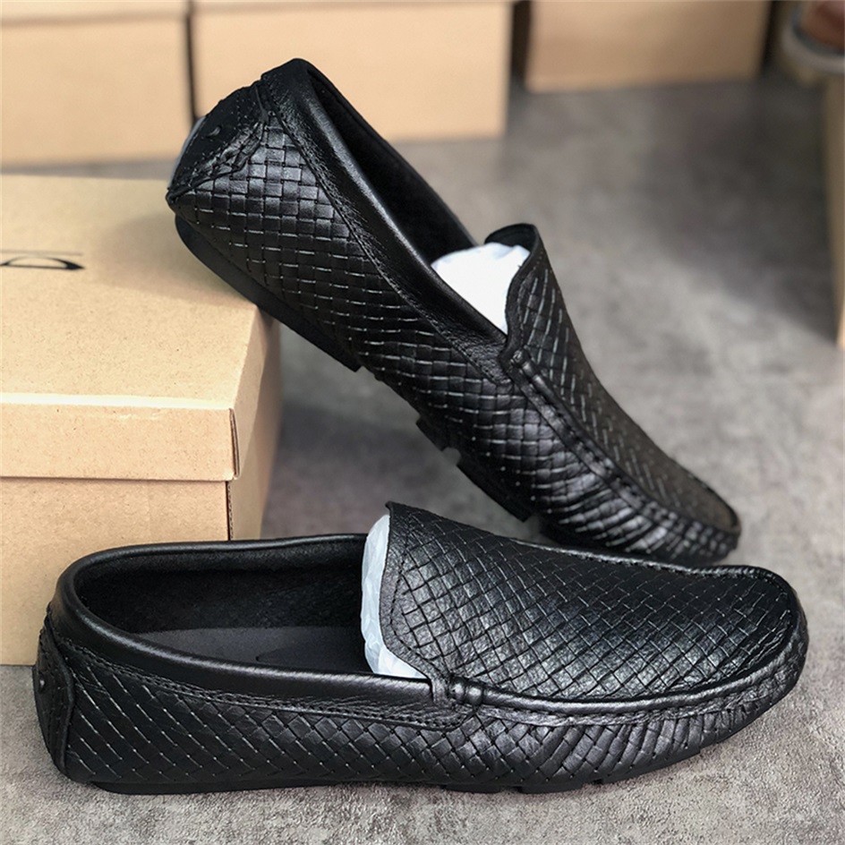 2021 Mens Designer woven shoes slip on moccasins Driving Lace up lightweight flats leather casual boat walking outdoor shoes W23, Color 1
2021 Mens Designer woven shoes slip on moccasins Driving Lace up lightweight flats leather casual boat walking outdoor shoes W23, Color 1
