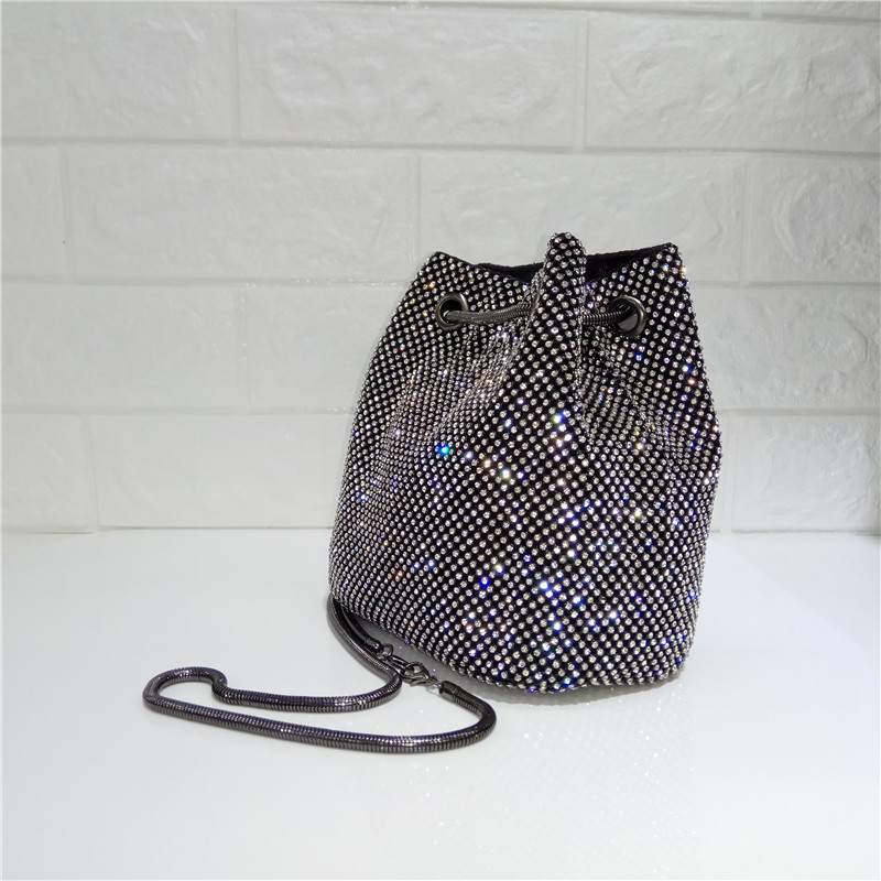 Designer- Diamond Women Mini Chain Shoulder Purses And Handbags Crystal Clutch Evening Bucket Bags Rhinestone Party Crossbody Bag, Black;red
Designer- Diamond Women Mini Chain Shoulder Purses And Handbags Crystal Clutch Evening Bucket Bags Rhinestone Party Crossbody Bag, Black;red