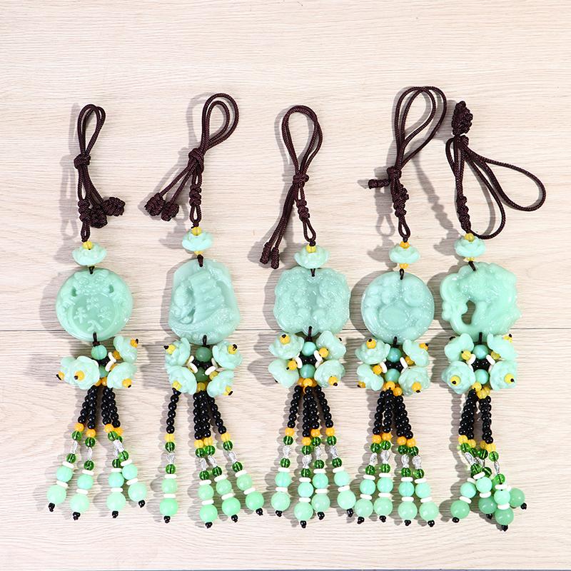 Keychains 2022 Natural Obsidian Lucky Pendant Keychain Carved Buddha God Of Fortune Amulet Fashion Jewelry
Keychains 2022 Natural Obsidian Lucky Pendant Keychain Carved Buddha God Of Fortune Amulet Fashion Jewelry