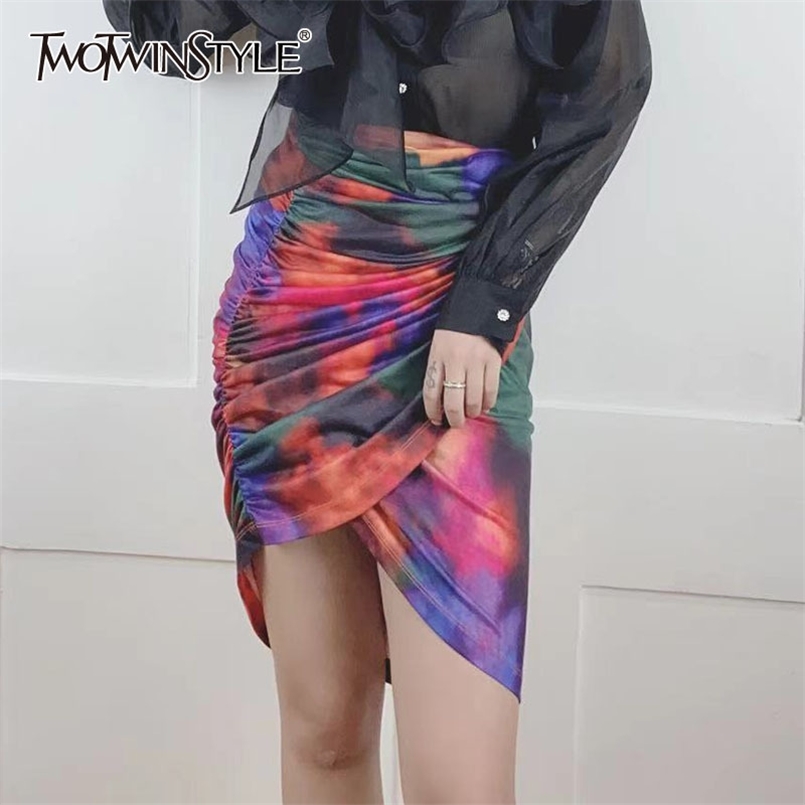 Tie Dye Mini Skirt For Women High Waist Ruched Hit Color Bodycon Skirts Female Fashion Clothing Summer Style 210521, Aspicture
Tie Dye Mini Skirt For Women High Waist Ruched Hit Color Bodycon Skirts Female Fashion Clothing Summer Style 210521, Aspicture