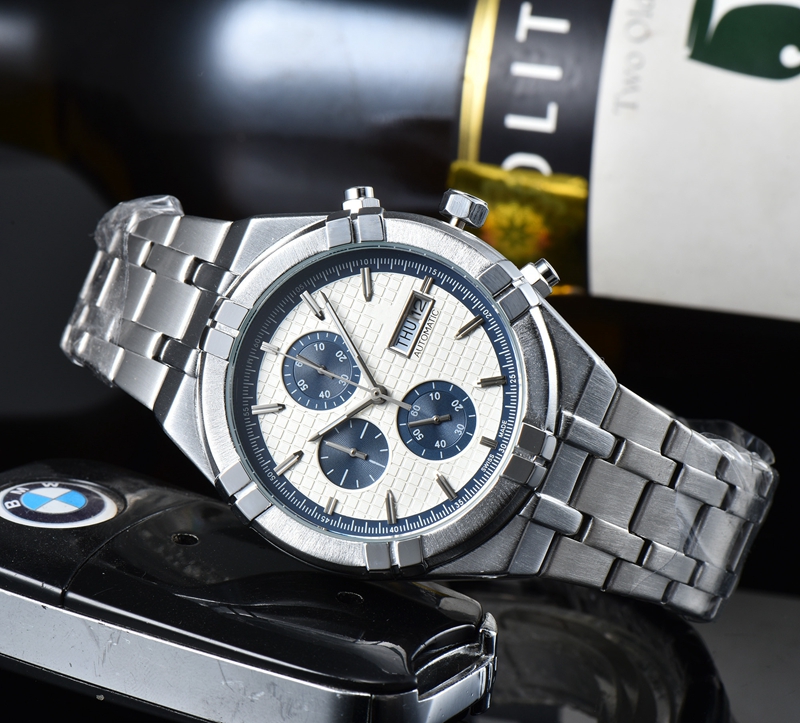 2021 high quality Men Luxury Watches six stitches series All dials work Mens quartz Watch Top brand Leather And Steel belt clock chronograph Fashion Round shape
2021 high quality Men Luxury Watches six stitches series All dials work Mens quartz Watch Top brand Leather And Steel belt clock chronograph Fashion Round shape