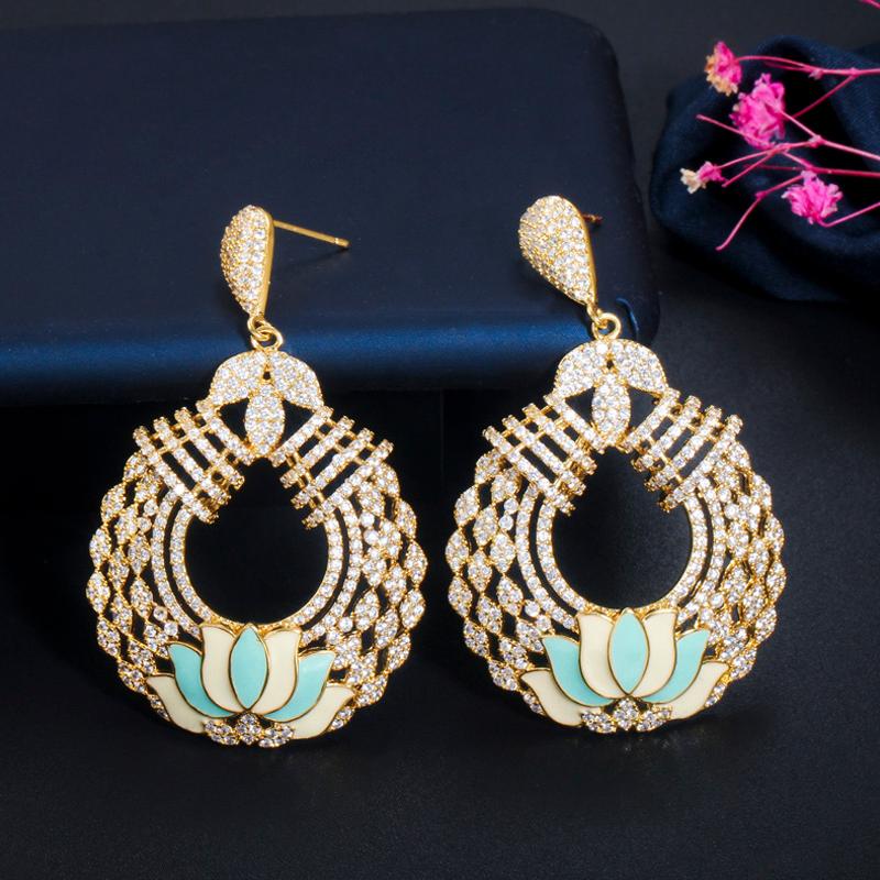 Dangle & Chandelier ThreeGrace Luxury Cubic Zirconia African Yellow Gold Color Big Long Drop Earrings For Women Wedding Party Jewelry ER400, Silver
Dangle & Chandelier ThreeGrace Luxury Cubic Zirconia African Yellow Gold Color Big Long Drop Earrings For Women Wedding Party Jewelry ER400, Silver