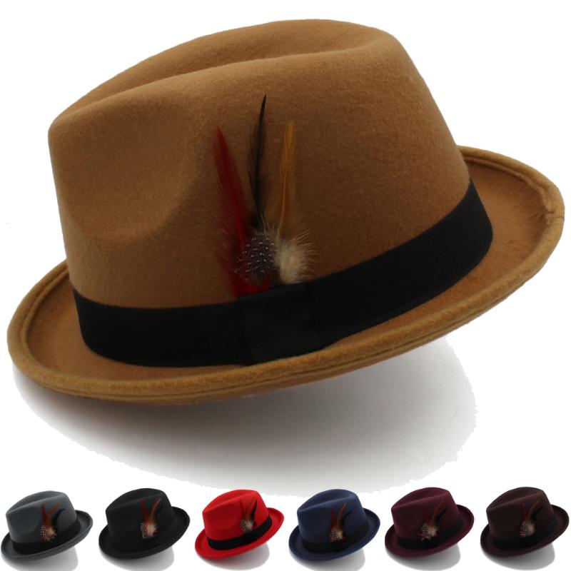 Wide Brim Hats Men Women Fedora Trilby Cap Jazz Homburg Feather Band Sunhat Classical Party Street Style Outdoor Travel Size US 7 1/4 UK L, Red
Wide Brim Hats Men Women Fedora Trilby Cap Jazz Homburg Feather Band Sunhat Classical Party Street Style Outdoor Travel Size US 7 1/4 UK L, Red