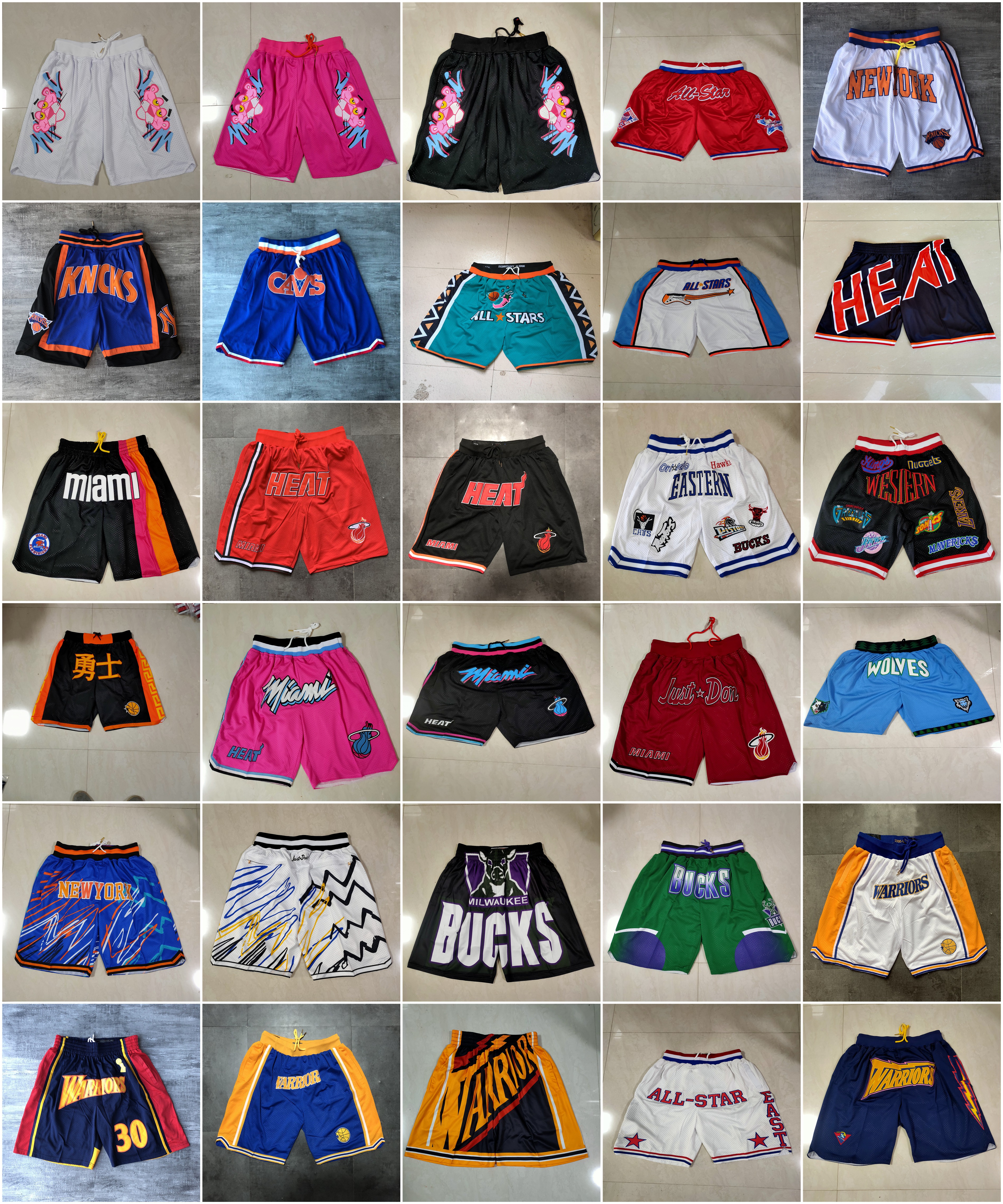 Men Team Basketball Short Don Pink Panther Shorts Sport Wear With Pocket Zipper Sweatpants Pant White Black Blue Verde Red Stitched Size S-XXXL
Men Team Basketball Short Don Pink Panther Shorts Sport Wear With Pocket Zipper Sweatpants Pant White Black Blue Verde Red Stitched Size S-XXXL