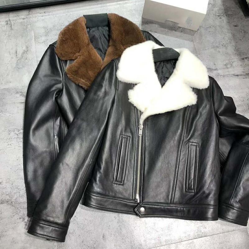 Women's Leather & Faux High Quality Women Coat Spring And Winter 2022 Genuine Jacket Natural Real Collar Thick Warm Famale Parka, Black
Women's Leather & Faux High Quality Women Coat Spring And Winter 2022 Genuine Jacket Natural Real Collar Thick Warm Famale Parka, Black