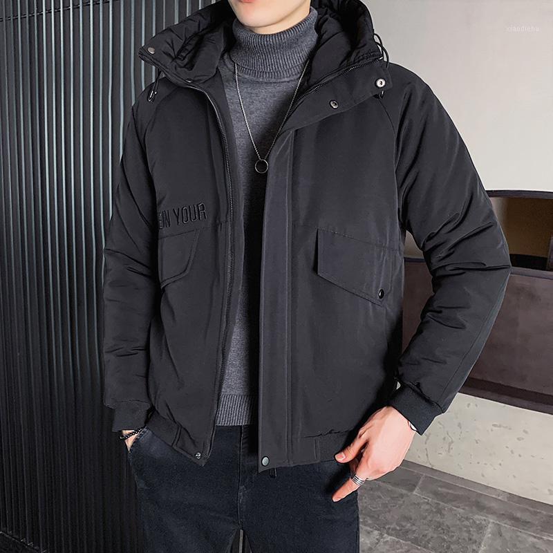 Men's Down & Parkas Winter Padded Hooded Plus Size Imitation Silk Cotton Liner Warm Jacket, Black
Men's Down & Parkas Winter Padded Hooded Plus Size Imitation Silk Cotton Liner Warm Jacket, Black