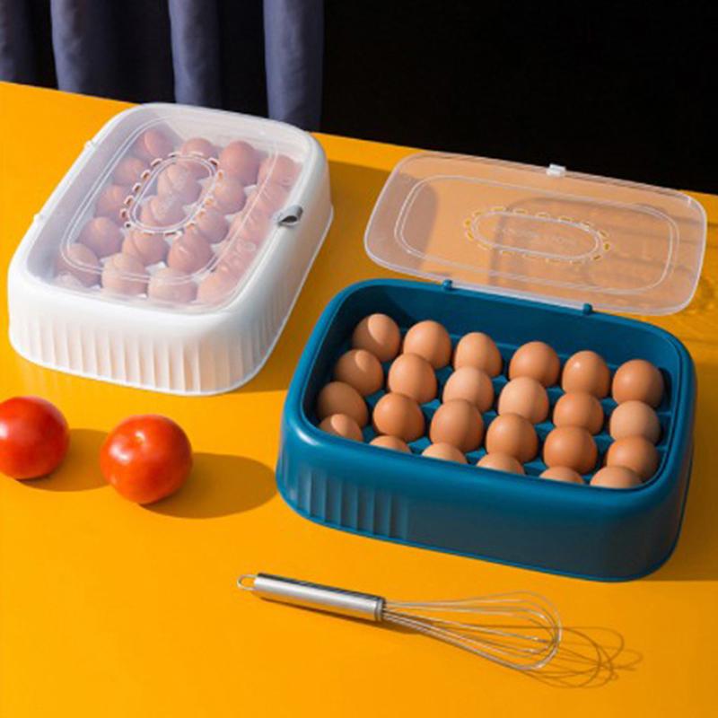Storage Bottles & Jars Egg Box Kitchen Drawer Type Refrigerator Keep Fresh Dumpling Household Eggs Holder
Storage Bottles & Jars Egg Box Kitchen Drawer Type Refrigerator Keep Fresh Dumpling Household Eggs Holder
