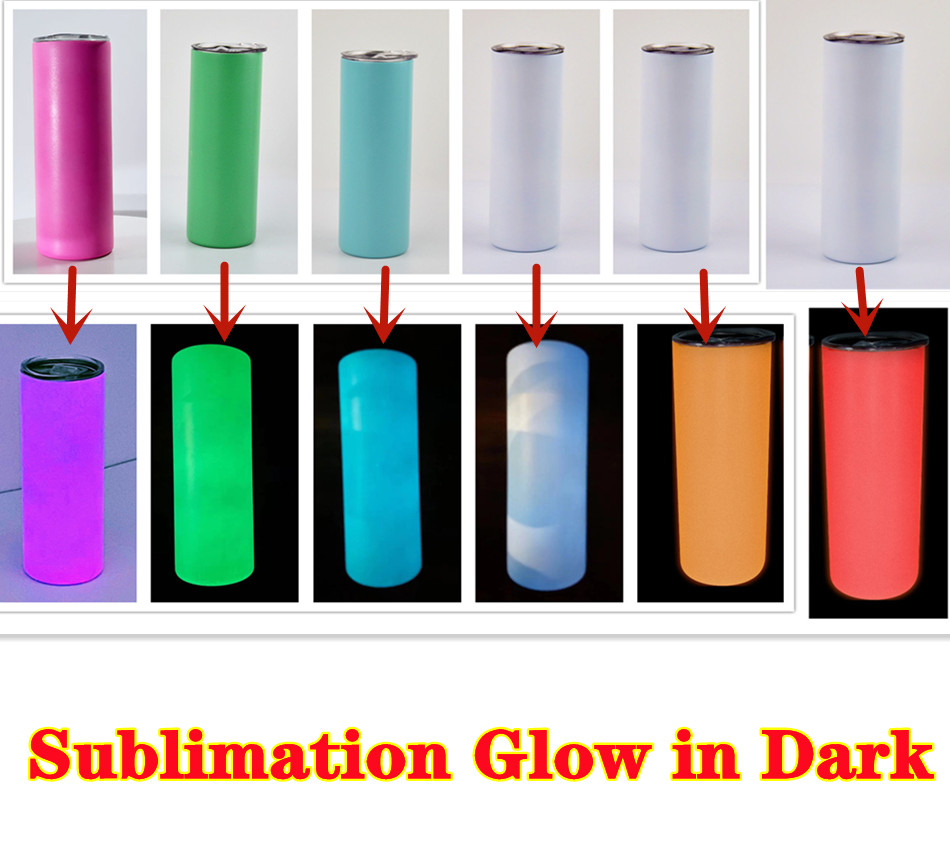 Glow in Dark 20oz Sublimation Tumbler Straight Skinny Luminous paint Tumblers stainless steel magic cup, As picture
Glow in Dark 20oz Sublimation Tumbler Straight Skinny Luminous paint Tumblers stainless steel magic cup, As picture