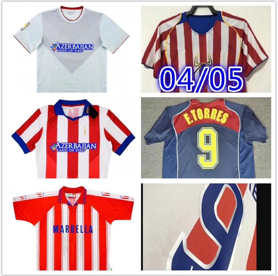 Retro 2003 2004 2005 Centenary Atletico Soccer Jerseys 1994 1995 1996 1997 10 11 13 14 15 Torres Simeone KIKO CAMINERO Futbol Football Shirt Classic Maillots madrid, 18/19
Retro 2003 2004 2005 Centenary Atletico Soccer Jerseys 1994 1995 1996 1997 10 11 13 14 15 Torres Simeone KIKO CAMINERO Futbol Football Shirt Classic Maillots madrid, 18/19