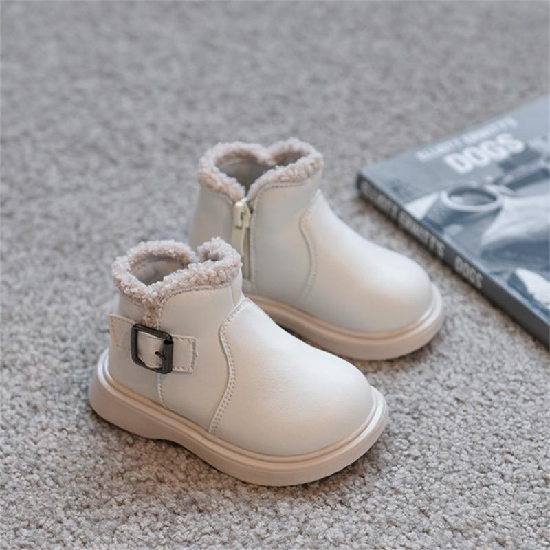 Boots 2021 Autumn Kids Genuine Leather Zip Todder Shoes Soft Sole Waterproof Fashion Baby Girls Boys 15-30, Black;grey
Boots 2021 Autumn Kids Genuine Leather Zip Todder Shoes Soft Sole Waterproof Fashion Baby Girls Boys 15-30, Black;grey