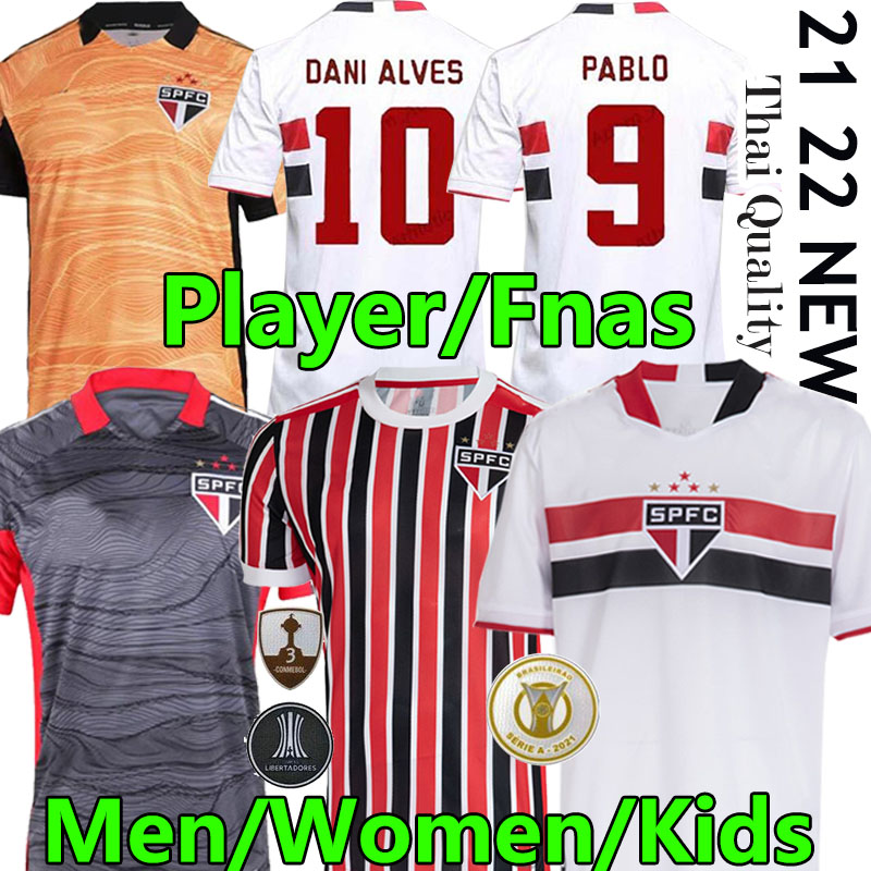 21/22 Sao Paulo soccer jerseys fans player version BRENNER PATO PABLO DANI ALVES 2021 2022 Camisa de futebol Men Wome Kids kits football shirt, 21/22 home kids
21/22 Sao Paulo soccer jerseys fans player version BRENNER PATO PABLO DANI ALVES 2021 2022 Camisa de futebol Men Wome Kids kits football shirt, 21/22 home kids