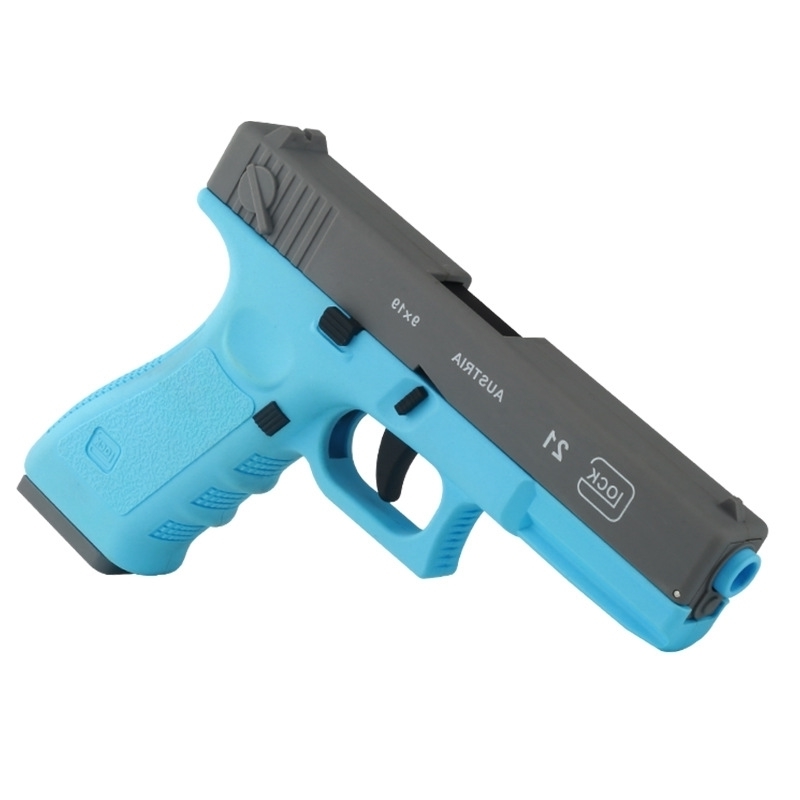 4144Shell Throwing Pistol Glock Soft Bullet Toy Gun G17 Pistola Blaster Launcher Child Weapon Model Boys Birthday Gifts Outdoor Game
4144Shell Throwing Pistol Glock Soft Bullet Toy Gun G17 Pistola Blaster Launcher Child Weapon Model Boys Birthday Gifts Outdoor Game