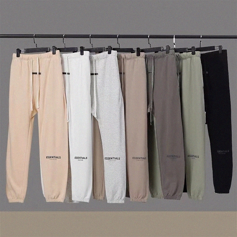 20ss track pants womens mens joggers reflective autumn winterfear of god essentials fog essential letters women men print trousers casua des, Black
20ss track pants womens mens joggers reflective autumn winterfear of god essentials fog essential letters women men print trousers casua des, Black