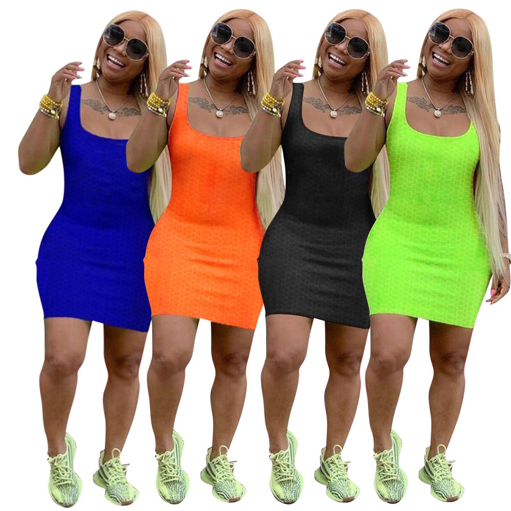 2021 LX brand casual dresses Women Summer Dress Mini Skirt Sleeveless One Piece Cause Dress Party Nightclub Plus Size Womens Clothing, Black;gray
2021 LX brand casual dresses Women Summer Dress Mini Skirt Sleeveless One Piece Cause Dress Party Nightclub Plus Size Womens Clothing, Black;gray