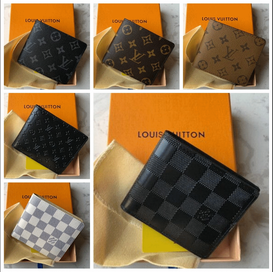 Paris plaid women LOUIINGS style High-end Mens Wallet VUTTON Credit Card Holder Purse Men Wallets Luxury L billfold Handbags Purses
Paris plaid women LOUIINGS style High-end Mens Wallet VUTTON Credit Card Holder Purse Men Wallets Luxury L billfold Handbags Purses