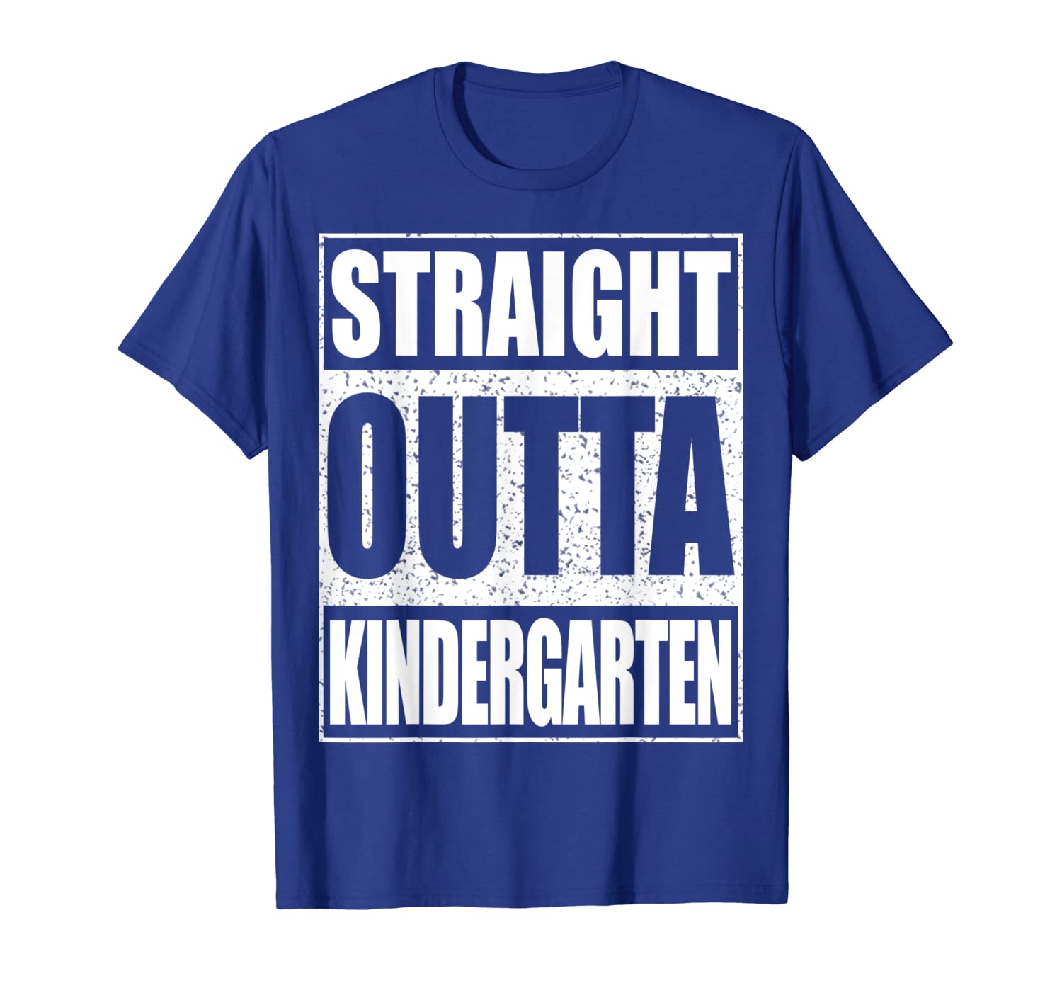 straight outta kindergarten t-shirt funny graduation gift, White;black