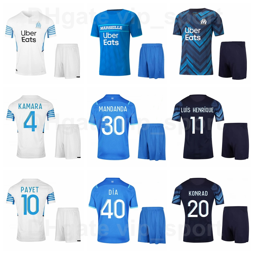 Marseille 10 Dimitri Payet Jersey Set 2021 2022 Soccer 9 Dario Benedetto 19 Arkadiusz Milik 22 Pape Gueye 2 William Saliba 4 Boubacar Kamara Football Shirt Kits, White
Marseille 10 Dimitri Payet Jersey Set 2021 2022 Soccer 9 Dario Benedetto 19 Arkadiusz Milik 22 Pape Gueye 2 William Saliba 4 Boubacar Kamara Football Shirt Kits, White