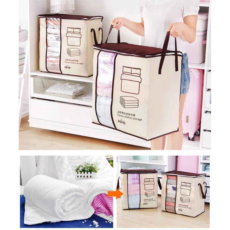 Clothing & Wardrobe Storage Folding Bag Clothes Blanket Quilt Closet Sweater Box Non-woven Handbag Household Goods
Clothing & Wardrobe Storage Folding Bag Clothes Blanket Quilt Closet Sweater Box Non-woven Handbag Household Goods