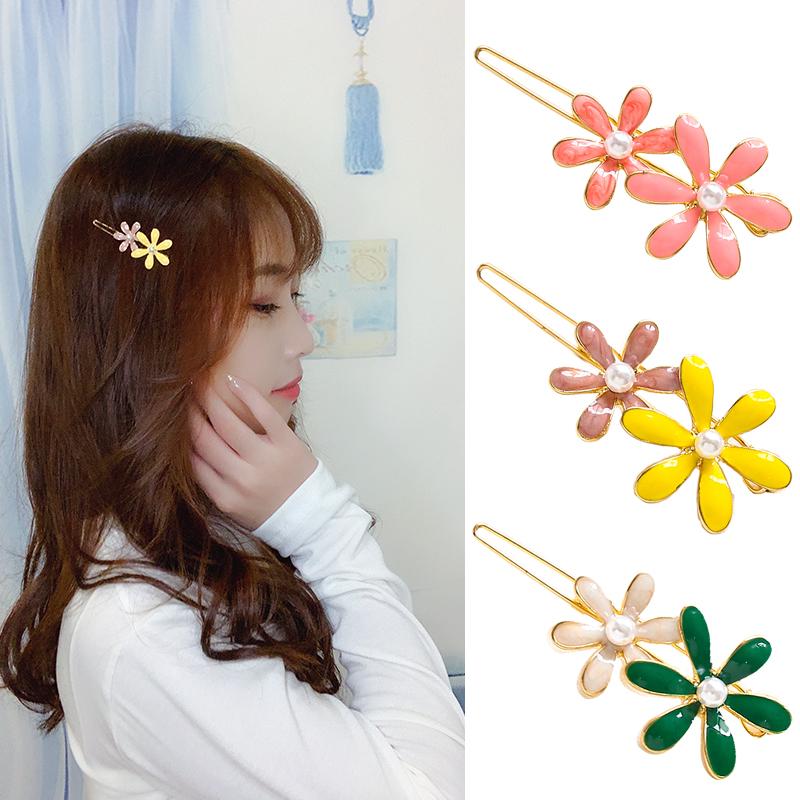 Hair Clips & Barrettes 1Pcs Two Flowers For Women Pink Flower Metal Gold Color Glaze Hairpin Headwear Accessories Buckle, Golden;silver
Hair Clips & Barrettes 1Pcs Two Flowers For Women Pink Flower Metal Gold Color Glaze Hairpin Headwear Accessories Buckle, Golden;silver