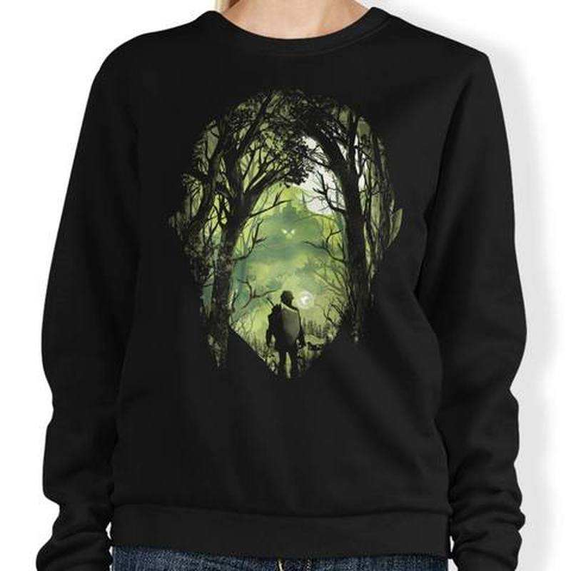 Forest pattern men's hoodless sweater 3D printing visual impact top punk goth round neck high-quality hoodless sweater, Black
Forest pattern men's hoodless sweater 3D printing visual impact top punk goth round neck high-quality hoodless sweater, Black