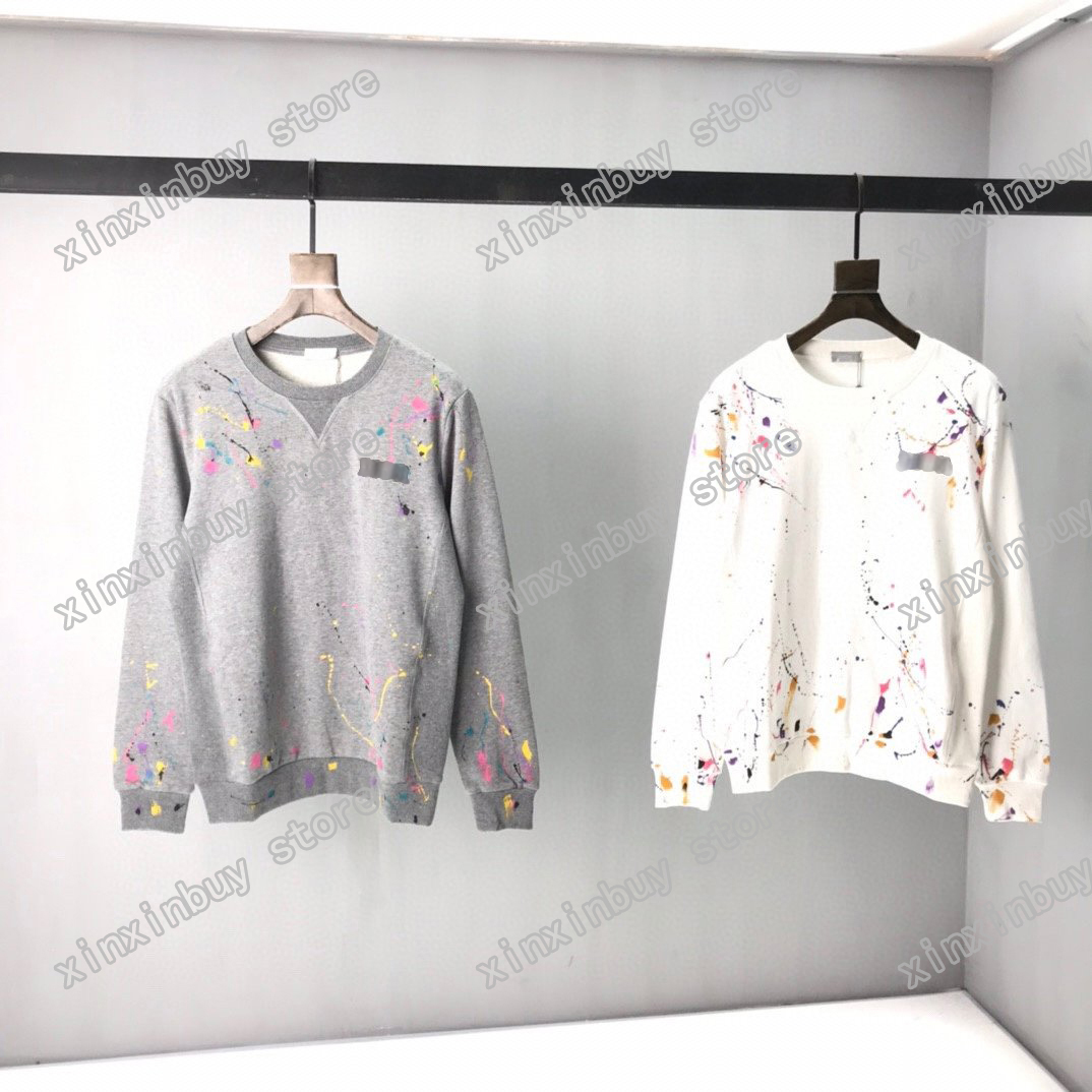 21ss Designers Sweaters luxury Mens Womens Color graffiti jacquard letters Man Paris Fashion Tee Top Quality Tees Street long Sleeve luxurys black white xinxinbuy
21ss Designers Sweaters luxury Mens Womens Color graffiti jacquard letters Man Paris Fashion Tee Top Quality Tees Street long Sleeve luxurys black white xinxinbuy
