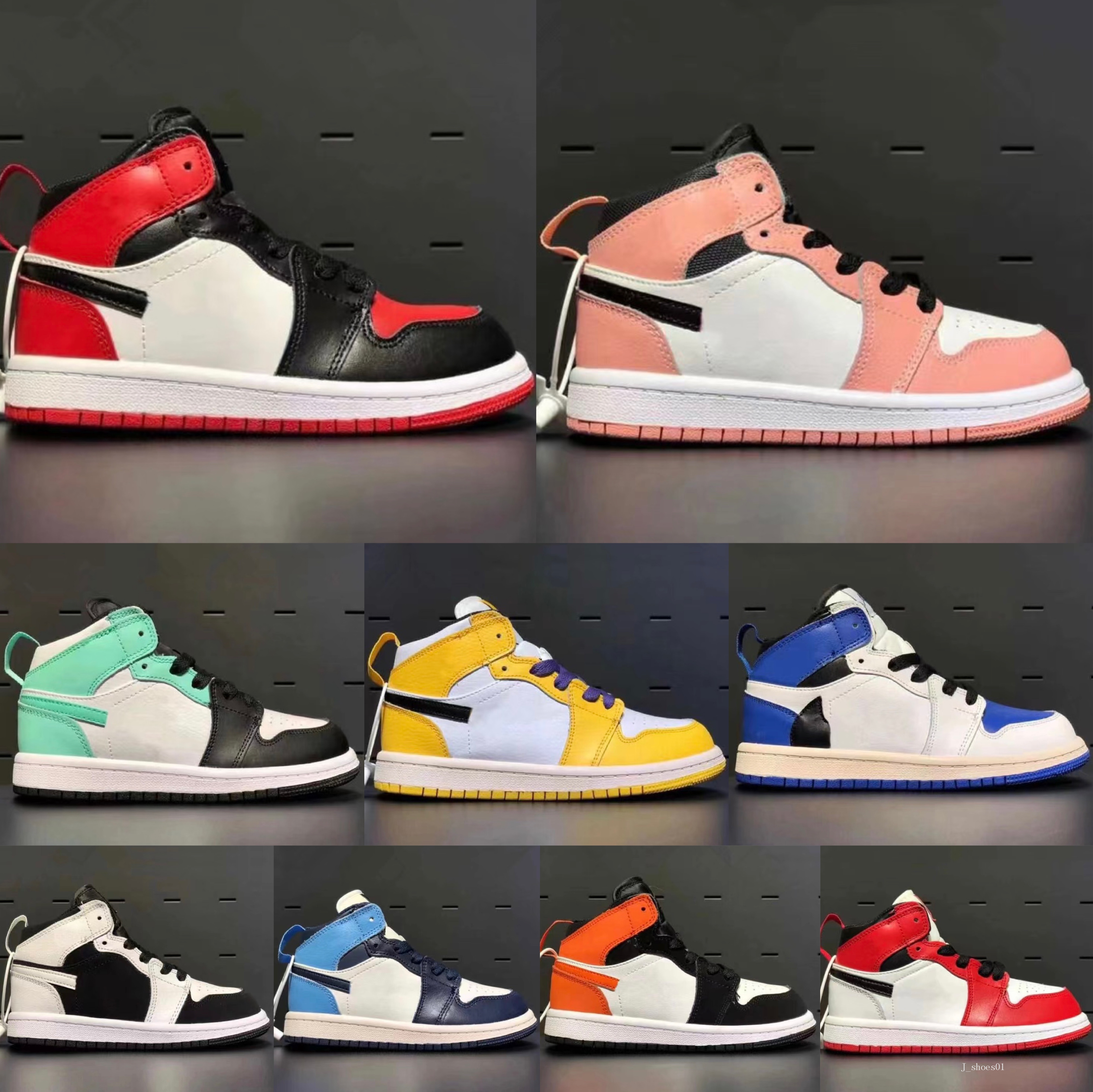 2022 Classic Kids shoes Youth Athletic 1 sneaker for Boy girls casual top quality baby shoese Size 24-35, Standard size
2022 Classic Kids shoes Youth Athletic 1 sneaker for Boy girls casual top quality baby shoese Size 24-35, Standard size
