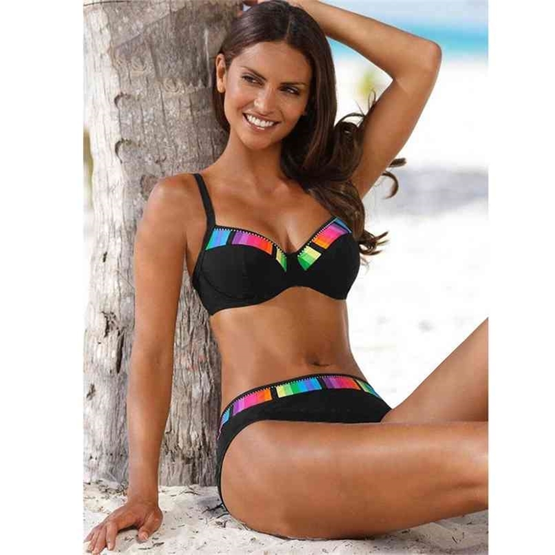 TYAKKVE Sexy Bikini Set Swimwear Women Print Swimsuit Push Up Polka Dots Plus Size Bathing Suit Beachwear Biquini 3XL 210702, Green print
TYAKKVE Sexy Bikini Set Swimwear Women Print Swimsuit Push Up Polka Dots Plus Size Bathing Suit Beachwear Biquini 3XL 210702, Green print