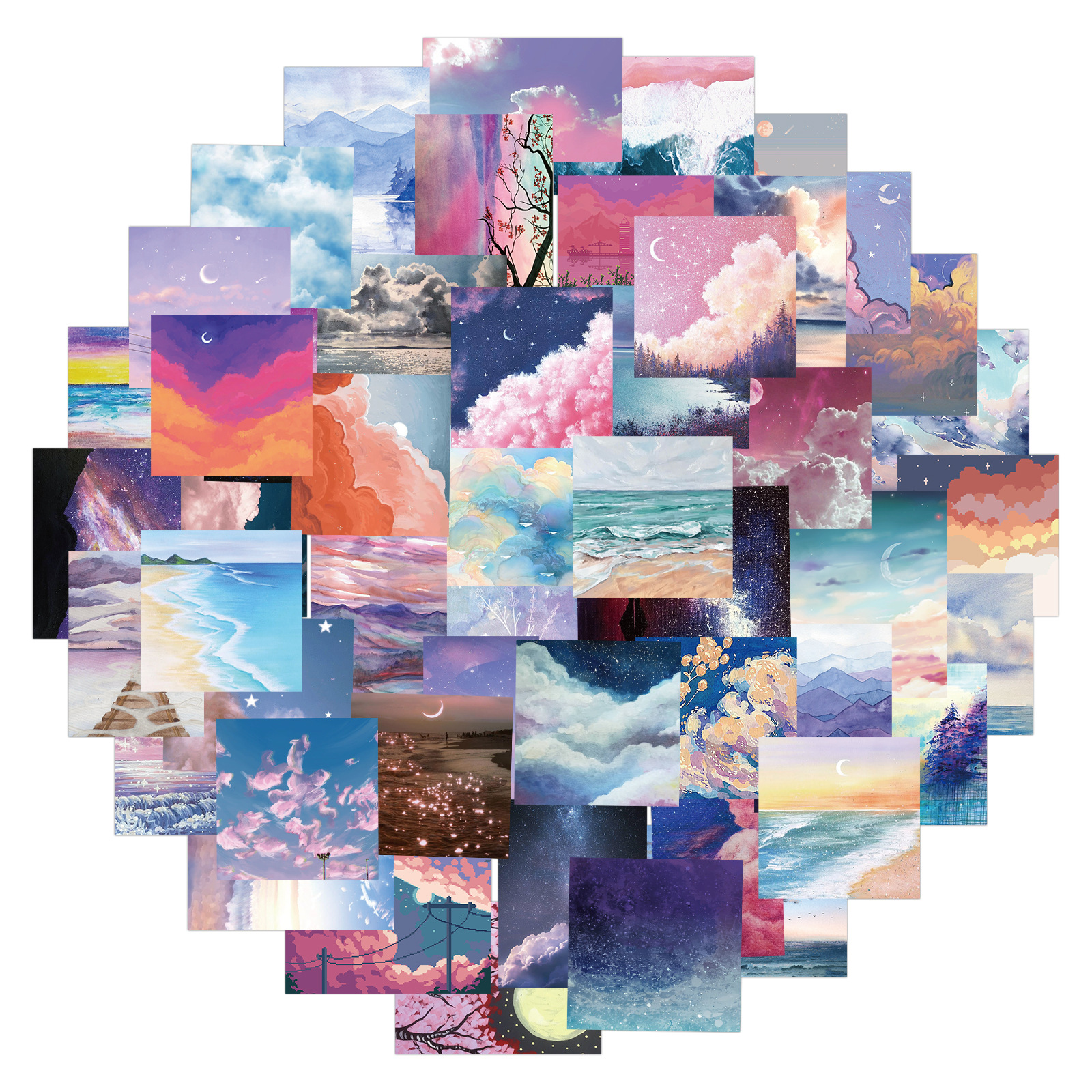 50 PCS Mixed Ins Styles scenery Graffiti skateboard Stickers For Car Laptop Fridge Helmet Pad Bicycle Bike Motorcycle PS4 book Guitar Pvc Decal, Multi colors
50 PCS Mixed Ins Styles scenery Graffiti skateboard Stickers For Car Laptop Fridge Helmet Pad Bicycle Bike Motorcycle PS4 book Guitar Pvc Decal, Multi colors