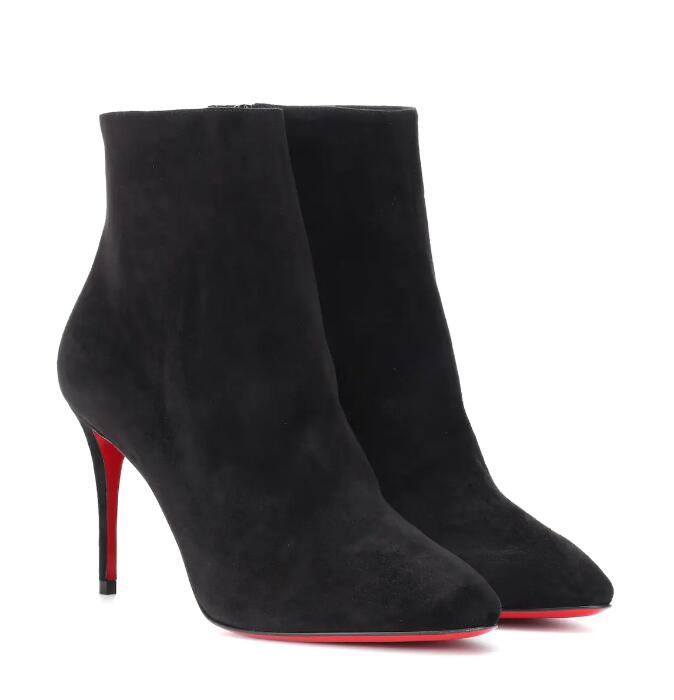 Luxury designer women shoes red bottom ankles boot Eloise 85 suede boots So Kate suedes leather ankle bootlia reds sole high heels with zipper
Luxury designer women shoes red bottom ankles boot Eloise 85 suede boots So Kate suedes leather ankle bootlia reds sole high heels with zipper