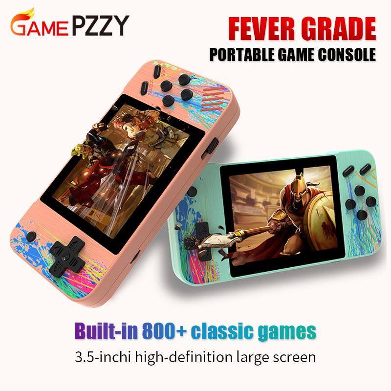 Portable Game Players Console G3 Built In 800+ Games 3.5 Inch HD Large Screen Long Battery Life Two-Player For Gift