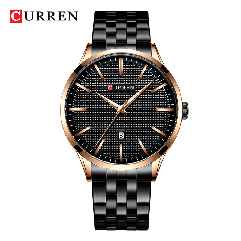 CURREN Watches 8364 Stainless Steel Watchband Mens Watch Chronograph Wristwatches Men Wrist Casual Sports Quartz Wristwatch Luminous Reloj Hombre 30M Waterproof, Black
CURREN Watches 8364 Stainless Steel Watchband Mens Watch Chronograph Wristwatches Men Wrist Casual Sports Quartz Wristwatch Luminous Reloj Hombre 30M Waterproof, Black