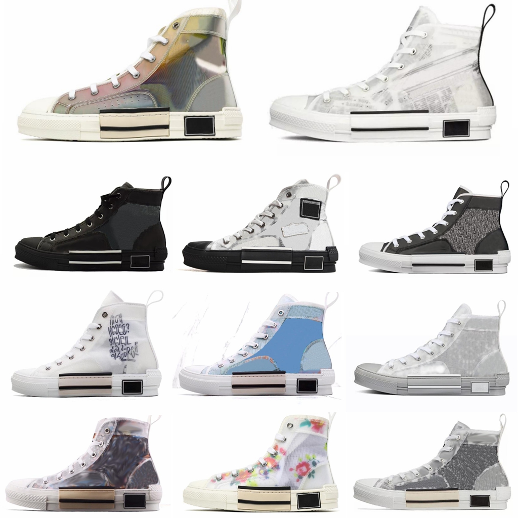 2021 NEW Fashion B23 Designer Sneakers Obliques Casual Shoes Technical Leather high low Flowers platform Outdoor Sneaker Canvas vintage Lace-up Trainers, 39 
2021 NEW Fashion B23 Designer Sneakers Obliques Casual Shoes Technical Leather high low Flowers platform Outdoor Sneaker Canvas vintage Lace-up Trainers, 39