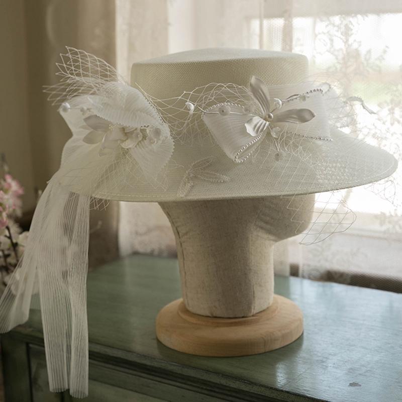 Headpieces S Princess Headdress Ivory Bride Hat With Veils Crystal Pearls Tocados Para El Pelo
Headpieces S Princess Headdress Ivory Bride Hat With Veils Crystal Pearls Tocados Para El Pelo