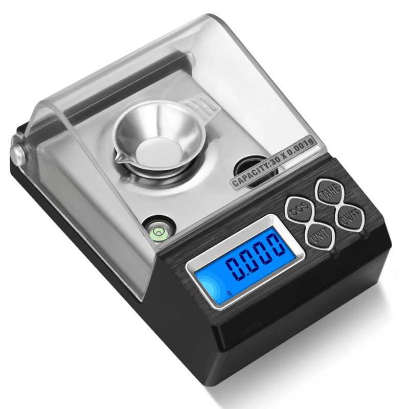 

0.001g Digital Counting Carat Scale 20g 30g 50g 0.001g Precision Portable Electronic Jewelry Scales Gold Germ Medicinal Balance, 20g 0.001g