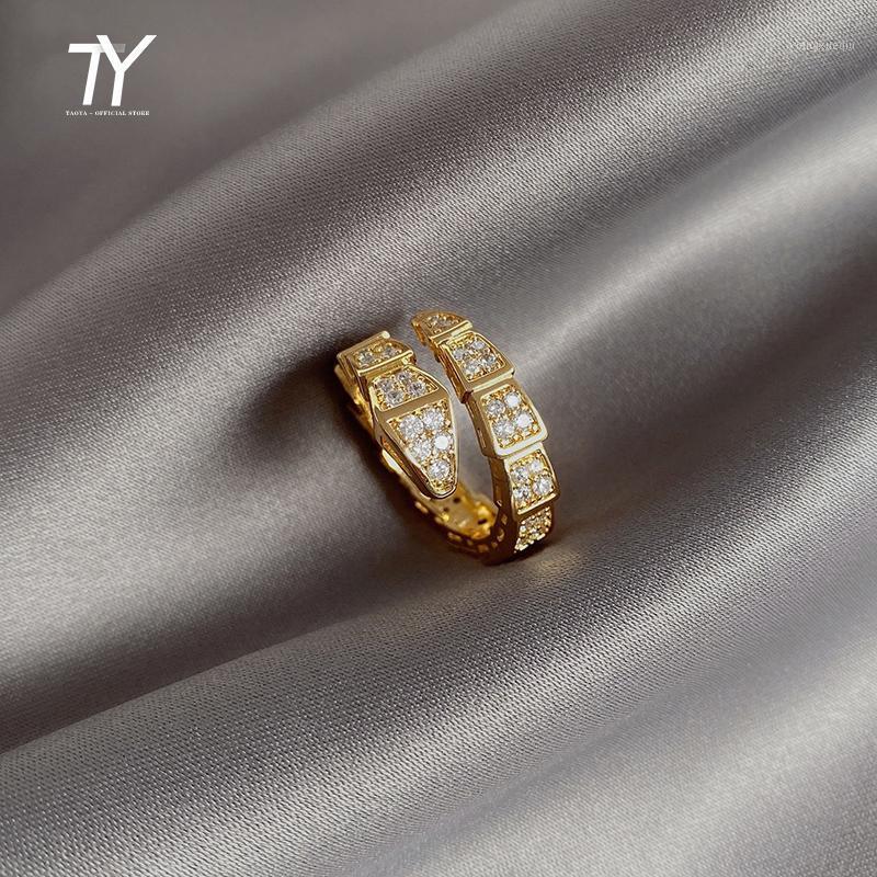 Cluster Rings Design Classic Golden Snake Opening For Woman 2022 Korean Fashion Jewelry Gothic Girl's Unusual Luxury Gift Ring Set, Golden;silver
Cluster Rings Design Classic Golden Snake Opening For Woman 2022 Korean Fashion Jewelry Gothic Girl's Unusual Luxury Gift Ring Set, Golden;silver