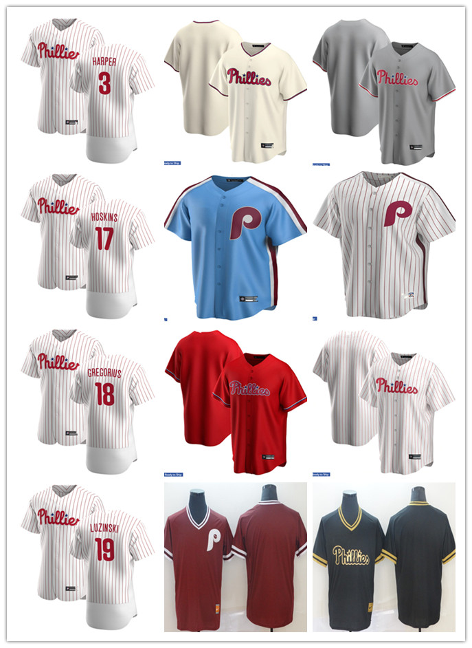 Men Women Youth Philadelphia Phillies 19 Greg Luzinski 18 Didi Gregorius 3 Harper 17 Rhys Hoskins Custom Baseball Jersey Blank w, Blue;black
Men Women Youth Philadelphia Phillies 19 Greg Luzinski 18 Didi Gregorius 3 Harper 17 Rhys Hoskins Custom Baseball Jersey Blank w, Blue;black