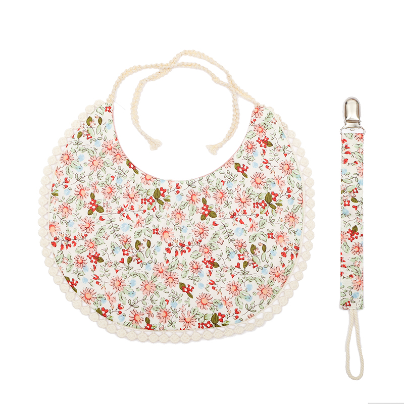 Infant Baby Bib Kids Toddler Feeding Double-side Cotton Burp Cloths Saliva Towel with Matching Pacifier Chain Clip
Infant Baby Bib Kids Toddler Feeding Double-side Cotton Burp Cloths Saliva Towel with Matching Pacifier Chain Clip