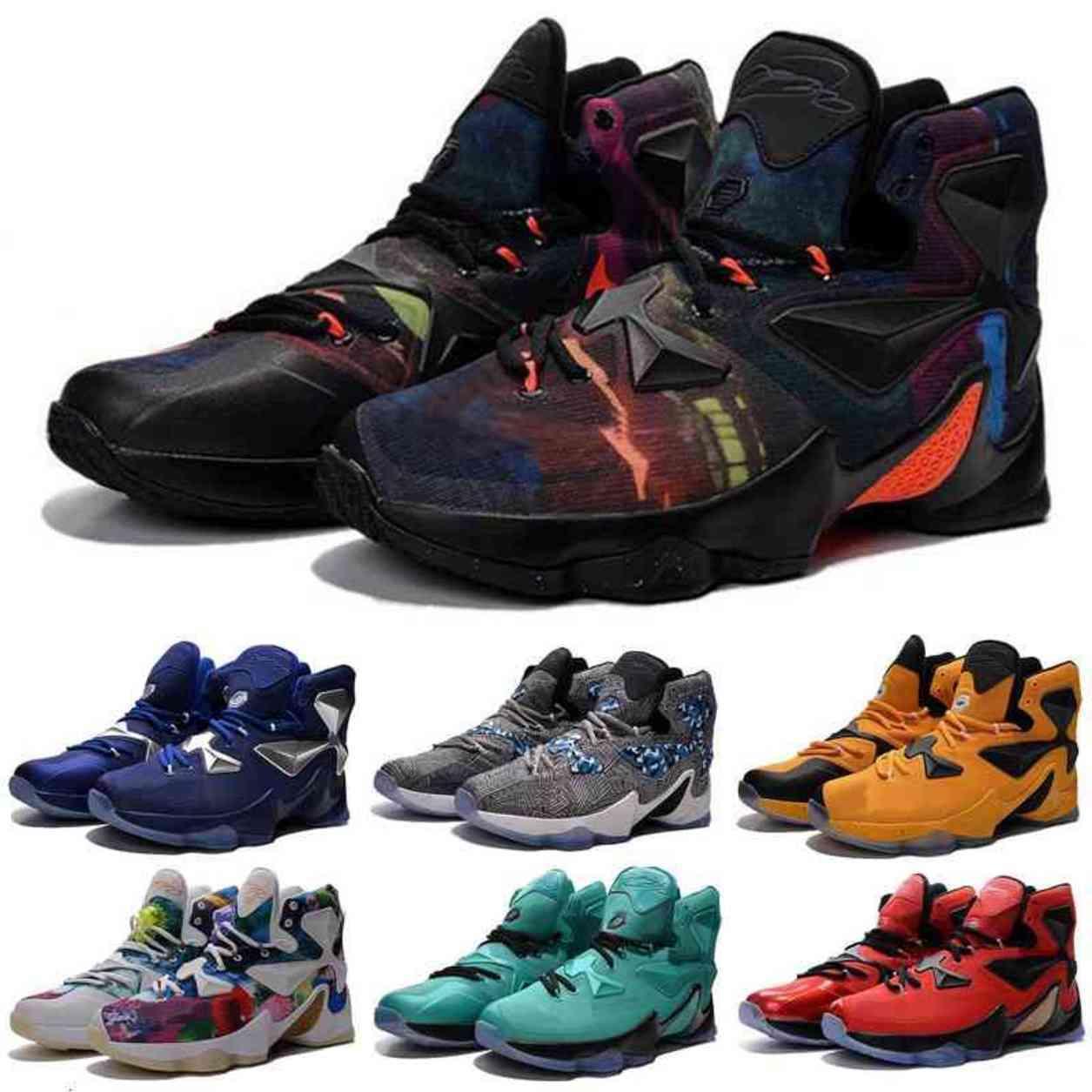 

What the Lebron 13 XIII shoes mens kids for sale lebrons colorful Christmas BHM Blue Easter Halloween Akronite erH TH, As photo 2