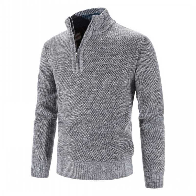 Autumn Winter Mens Solid Color Casual Sweater Men Stand Collar Fleece Sweater Male Zip Knit Slim Fit Knitted Pullover 3XL 211109, Xxl
Autumn Winter Mens Solid Color Casual Sweater Men Stand Collar Fleece Sweater Male Zip Knit Slim Fit Knitted Pullover 3XL 211109, Xxl