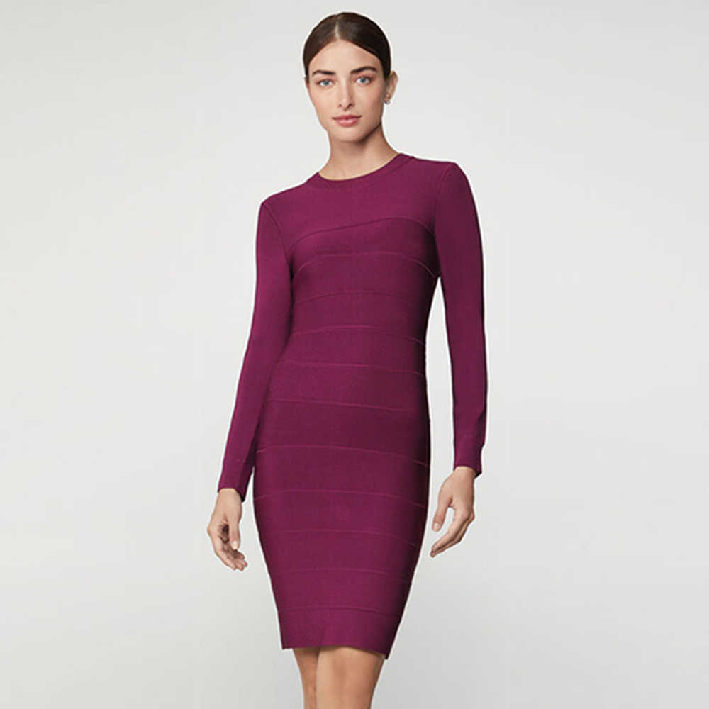Ocstrade Bandage Dress Full Winter Long Sleeve Purple Bodycon Arrival Women O-Neck Club Night Party 210527, Blue
Ocstrade Bandage Dress Full Winter Long Sleeve Purple Bodycon Arrival Women O-Neck Club Night Party 210527, Blue