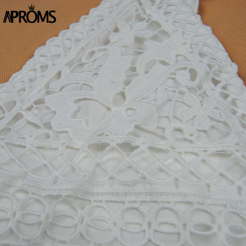 Aproms White Lace Crochet Camisole Cami Women Summer Backless Bow Tie Up Tank Tops Female Streetwear Fashion Pink Crop Top 210625