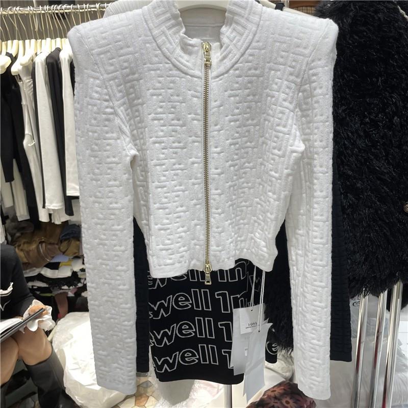 Women' Jackets 2021 Winter Women Stand Full Sleeve Zipper Geometric Pattern Knitted Fabric Big Elasticity Jacket Casual Outerwear Coat, Black
Women' Jackets 2021 Winter Women Stand Full Sleeve Zipper Geometric Pattern Knitted Fabric Big Elasticity Jacket Casual Outerwear Coat, Black