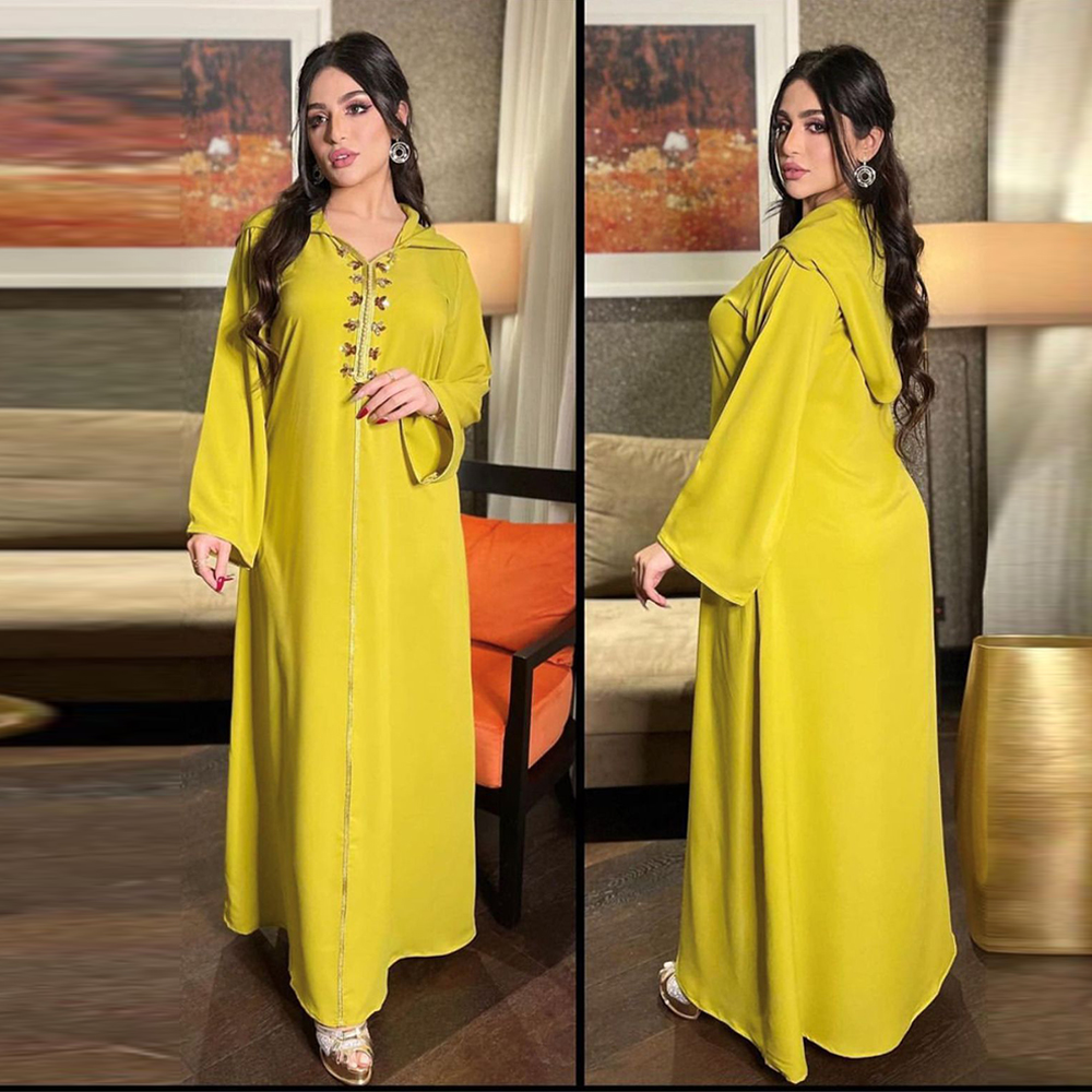 Ramadan Elegant Muslim Women Dress India Turkey Eid Mubarak Abaya Dubai Long Satin Jalabiya Arabic Dresses Kaftan Robe Longue
Ramadan Elegant Muslim Women Dress India Turkey Eid Mubarak Abaya Dubai Long Satin Jalabiya Arabic Dresses Kaftan Robe Longue